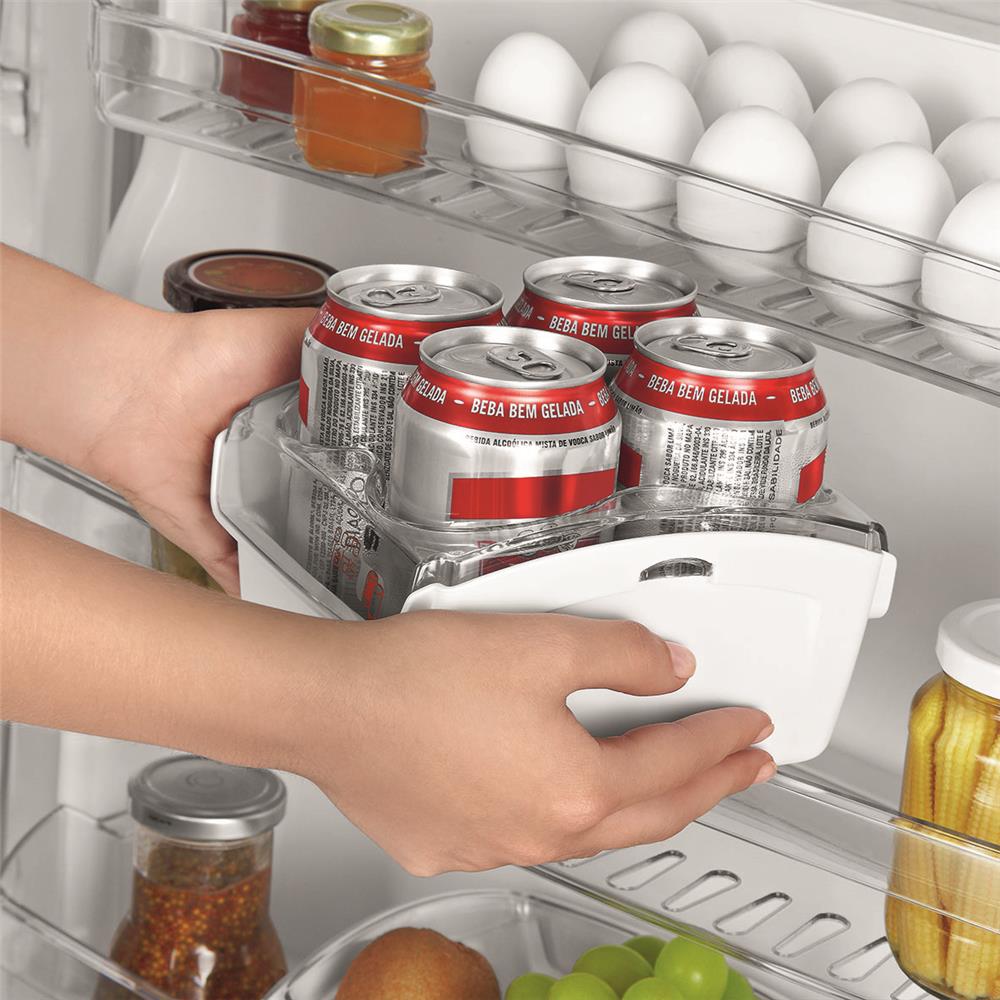 Refrigerador Brastemp Clean BRM39EB Frost Free Duplex 110v 352L - Branco - Imagem 4
