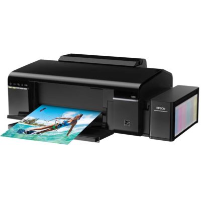 Impressora Tanque de Tinta Epson L805 Wireless, 6 cores, Impressão em CD e DVD
